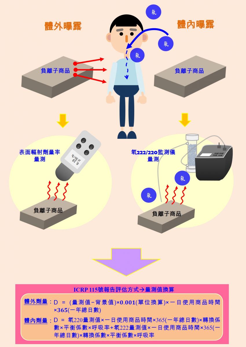 體外及體內之年劑量值