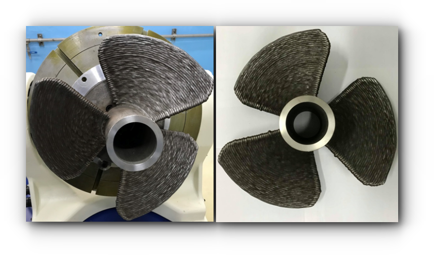 積層弧銲製造(wire+arc additive manufacturing)為運用傳統弧銲之設備及銲材