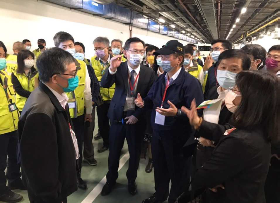 桃園國際機場檢視作業