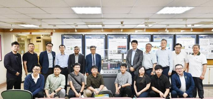 三Vincent Ho博士率領國際專業團體代表參訪本院「小型模組化反應器（SMR）展示平台」